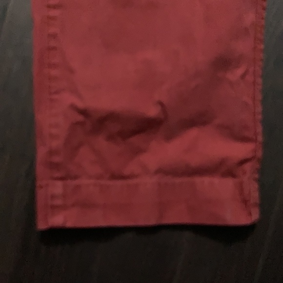 H&M Maroon Slim Chinos 33/32 - Picture 9 of 12
